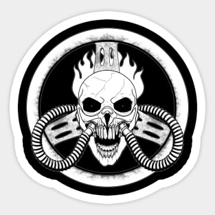 Immortan Skull Sticker